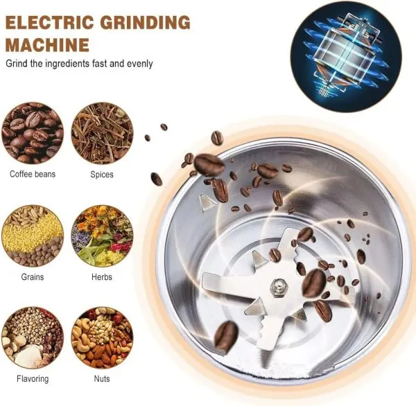 Electric Coffee Grinder Food Processor